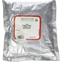 Frontier Co-Op Organic Whole Poppy Seed 1Lb