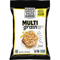 Food Should Taste Good Multigrain Tortilla Chips, 1.5 Oz (Pack Of 24)