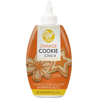 Wilton Orange Cookie Icing, 9-Ounce