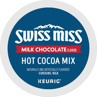 Swiss Miss Milk Chocolate Hot Cocoa Keurig Single-Serve K Cup Pods, 44Count, Milk Chocolate Hot Cocoa, 44Count, Blue