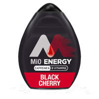 Mio Energy Black Cherry Naturally Flavored Liquid Water Enhancer 12 Count 1.62 Fl Oz