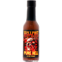 Hellfire Pure Hell Hot Sauce, 7 Pepper Blend, Gourmet, Multi Award-Winning, Amazingly Hot And Flavorful Sauce, 5 Oz.,