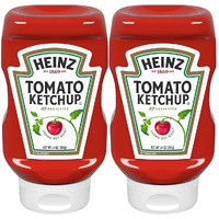 Heinz, Tomato Ketchup, 14Oz Squeeze Bottle (Pack Of 2)