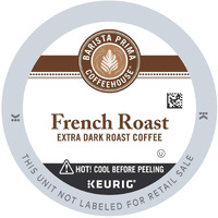 Barista Prima Coffeehouse Coffee, Keurig K-Cups, French Roast, 24 Count (Packaging May Vary)