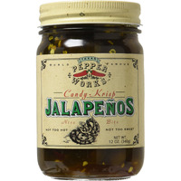 Texas Pepper Works, Candy Krisp Jalapenos, 12 Oz