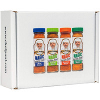 Chef Paul Prudhomme's Magic Seasoning Blends ~ Magic 4-Pack, Qty. 4 2-Ounce Bottles