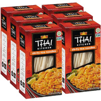 Thai Kitchen Gluten Free Stir Fry Rice Noodles, 14 Oz (Pack Of 6)