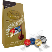 Lindt Lindor 4 Flavors Assorted Truffles, 19 Oz. Bag
