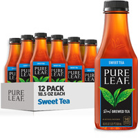 Pure Leaf Iced Tea Bottles Sweet, 18.5 Fl Oz (Pack Of 12)