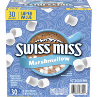 Swiss Miss Chocolate Hot Cocoa Mix With Marshmallows, 30 Count (Pack Of 1) Hot Cocoa Packets