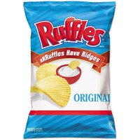 Ruffles Potato Chips, Original, 1.5 Ounce (Pack Of 64)