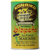 Konriko - Jalapeno All Purpose Seasoning 5 Oz - Wheat Free - Gluten Free - No Msg