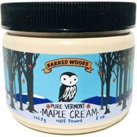 Pure Vermont Maple Cream - Barred Woods Maple Products - Maple Butter