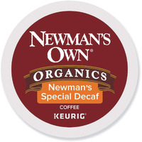 Newman's Own Organics Newman's Special Decaf K-Cup Coffee,72 Count
