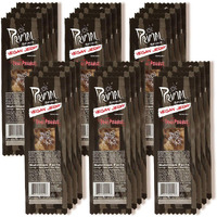 Primal Spirit Vegan Jerky - Classic Flavor    - Thai Peanut, 10 G. Plant Based Protein, Certified Non-Gmo, No Preservatives, Sports Friendly Packaging (24 Pack, 1 Oz)