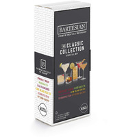 Bartesian The Classic Collection Cocktail Mixer Capsules, Variety Pack Of 6 , For Bartesian Premium Cocktail Maker (55350)