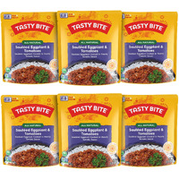 Tasty Bite Punjab Eggplant, 10 Ounce, Pack Of 6, Ready To Eat, Microwavable Entree, Vegan, Sweet & Spicy (Packaging May Vary)