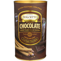Dolcetto Chocolate Wafer Rolls, 12 Oz