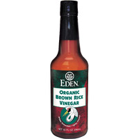 Eden Organic Brown Rice Vinegar, 10 Fl Oz Amber Glass, Imported