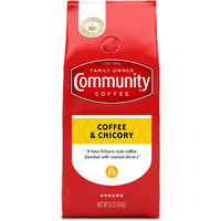 Community Coffee And Chicory Medium-Dark Roast Ground Coffee, 12 Oz