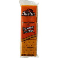 Austin Cheese Crackers With Peanut Butter, 1.38Oz (27 Count)