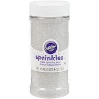 Sugar Sprinkles 8Oz-White