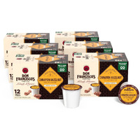 Don Francisco's Cinnamon Hazelnut Flavored Medium Roast Coffee Pods - 72 Count - Recyclable Single-Serve Coffee Pods, Compatible With Your K- Cup Keurig Coffee Maker