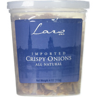 Lars Own Imported Crispy Onions 4 Ounce Package - 3 Pack