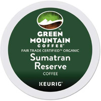 Green Mountain Coffee, Sumatra Reserve, Single-Serve Keurig K-Cup Pods, Dark Roast Coffee, 48 Count (2 Boxes Of 24 Pods)