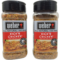 Weber Kick 'N Chicken Seasoning - 7.25 Ounce (2 Pack)