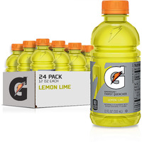 Gatorade Thirst Quencher, Lemon-Lime, 12 Fl Oz, Pack Of 24