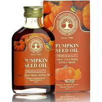 Siberian Pumpkin Seed Oil, Premium Quality, Extra Virgin, First Cold Press, 100 Ml (3.4 Fl Oz)
