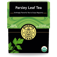 Buddha Teas Organic Parsley Tea - Ou Kosher, Usda Organic, Ccof Organic, 18 Bleach-Free Tea Bags