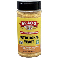 Bragg Premium Nutritional Yeast Seasoning 4.5 Ounce (Packaging May Vary)