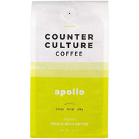 Counter Culture Coffee - Fresh Roasted Certified Organic Whole Bean Coffee (Kosher) (Apollo)