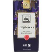 Endangered Species Chocolate Bar Grizzly Dark Raspberry, 3 Oz