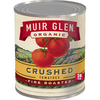 Muir Glen Crushed Fire Roasted Canned Tomatoes, 28 Oz.