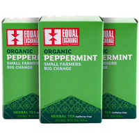 Equal Exchange Organic Caffeine Free Peppermint Tea, 20-Count (Pack Of 3)