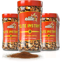 Elite Instant Coffee, 7Oz (12 Pack) | Rich & Aromatic, Product Of Israel, Kosher Excluding Passover