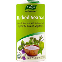 A. Vogel Herbamare Original Natural Fine Sea Salt With Organic Fresh Herbs And Vegetables, 8.8-Ounce Containers (Pack Of 2)