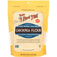Bobs Red Mill Garbanzo Bean Flour, 16 Ounce (Pack Of 4)