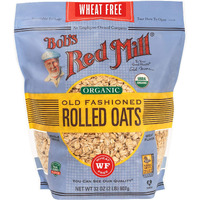 Bob's Red Mill Gluten Free Organic Old Fashioned Rolled Oats, 2 Pound (Pack Of 1)