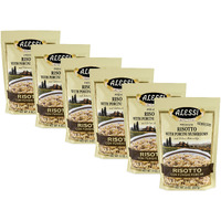 Alessi Porcini Mushroom Farro, 7 Ounce (6 Pack)