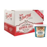Bobs Red Mill Classic Oatmeal Cup, 1.81 Ounce - 12 Per Case.