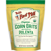 Bob's Red Mill Organic Corn Grits/ Polenta, 24 Oz