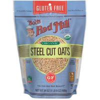 Bob's Red Mill Gluten Free Organic Steel Cut Oats, 24-Ounce
