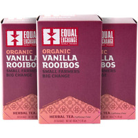 Equal Exchange Organic Vanilla Rooibos Tea, 20-Count (Pack Of 3)