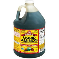 Bragg Liquid Aminos All Purpose Seasoning - Soy Sauce Alternative - Gluten Free, No Gmos, Kosher Certified, 1 Gallon