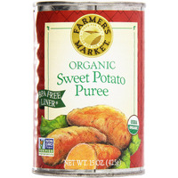 Farmer's Market Organic Sweet Potato Puree, 15 Oz