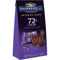 Ghirardelli Intense Dark Chocolate Squares, 72% Cacao Twilight Delight, 29.22 Oz (Pack Of 6)